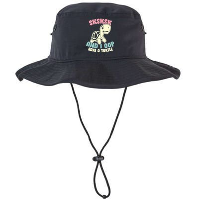 SKSKSK And I Oop Save A Turtle Vintage Bucket Hat