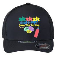 SKSKSK And I oop Save the Turtles Flexfit Unipanel Trucker Cap