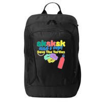 SKSKSK And I oop Save the Turtles City Backpack