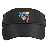 SKSKSK And I oop Save the Turtles Adult Drive Performance Visor