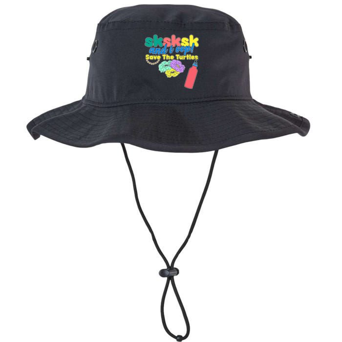 SKSKSK And I oop Save the Turtles Bucket Hat