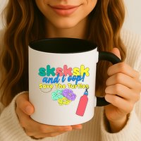 SKSKSK And I oop Save the Turtles Mug