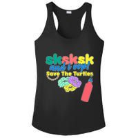 SKSKSK And I oop Save the Turtles Ladies PosiCharge Competitor Racerback Tank