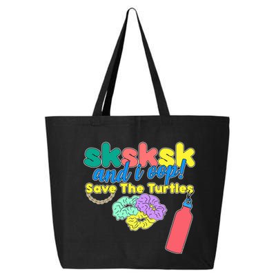 SKSKSK And I oop Save the Turtles 25L Jumbo Tote