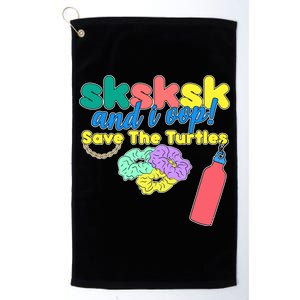 SKSKSK And I oop Save the Turtles Platinum Collection Golf Towel