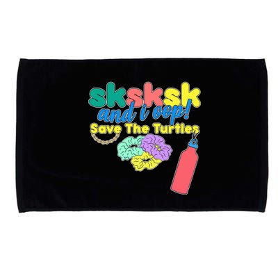SKSKSK And I oop Save the Turtles Microfiber Hand Towel