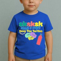 SKSKSK And I oop Save the Turtles Toddler T-Shirt
