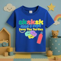 SKSKSK And I oop Save the Turtles Toddler T-Shirt