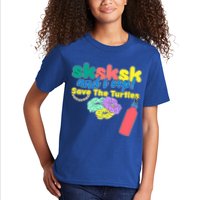 SKSKSK And I oop Save the Turtles Kids T-Shirt
