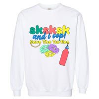 SKSKSK And I oop Save the Turtles Garment-Dyed Sweatshirt