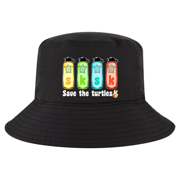 SKSKSK Save The Turtles Peace Cool Comfort Performance Bucket Hat