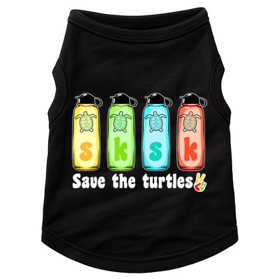 SKSKSK Save The Turtles Peace Doggie Tank