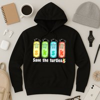 SKSKSK Save The Turtles Peace Hoodie