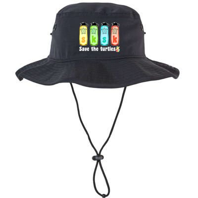 SKSKSK Save The Turtles Peace Bucket Hat