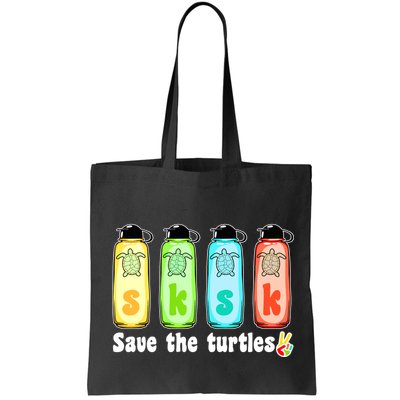SKSKSK Save The Turtles Peace Bag