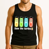 SKSKSK Save The Turtles Peace Tank Top