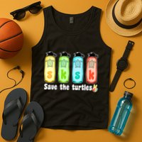 SKSKSK Save The Turtles Peace Tank Top