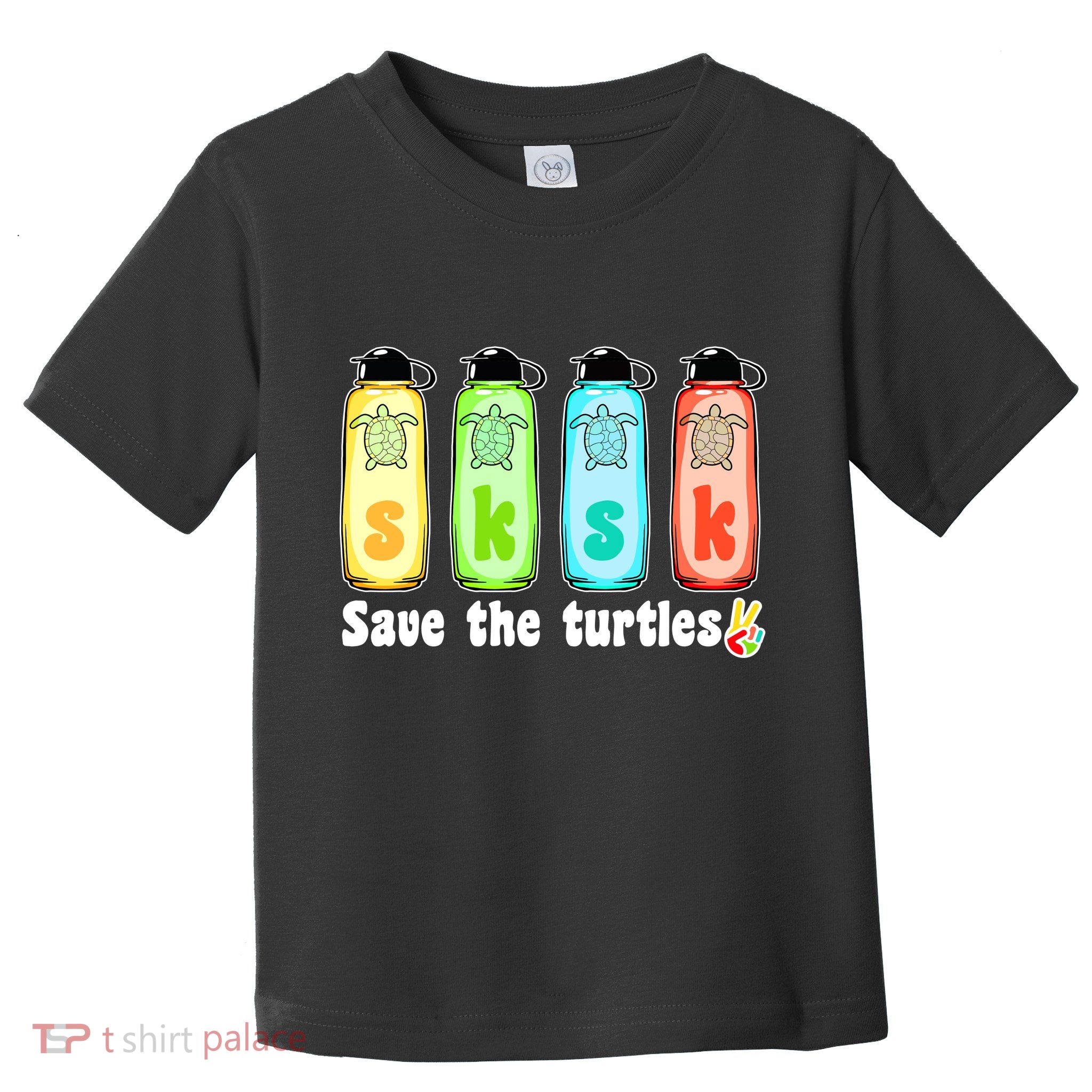 SKSKSK Save The Turtles Peace Toddler T-Shirt