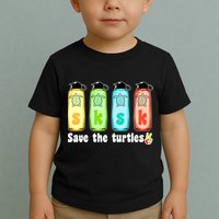 SKSKSK Save The Turtles Peace Toddler T-Shirt