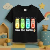 SKSKSK Save The Turtles Peace Toddler T-Shirt