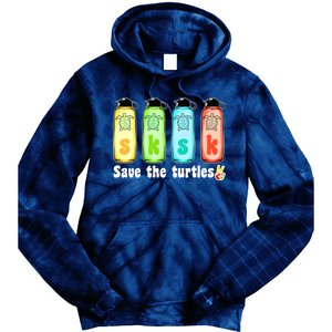 SKSKSK Save The Turtles Peace Tie Dye Hoodie