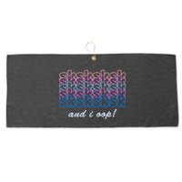 SKSKSKSK And I Oop Large Microfiber Waffle Golf Towel