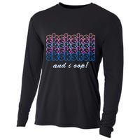 SKSKSKSK And I Oop Cooling Performance Long Sleeve Crew