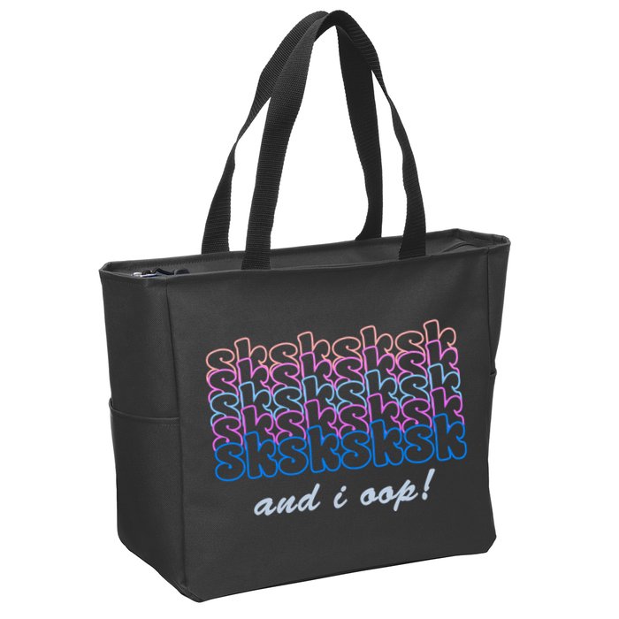 SKSKSKSK And I Oop Zip Tote Bag
