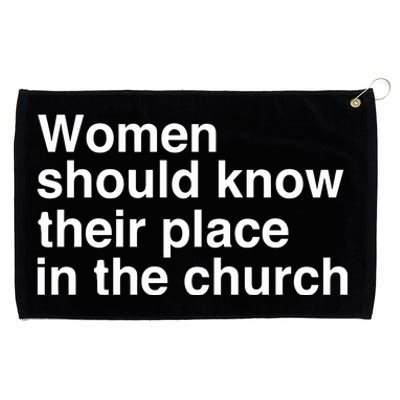 Should Know Their Place In The Church Apostle Prophet Evangelist Pastor Grommeted Golf Towel