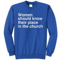 Should Know Their Place In The Church Apostle Prophet Evangelist Pastor Sweatshirt