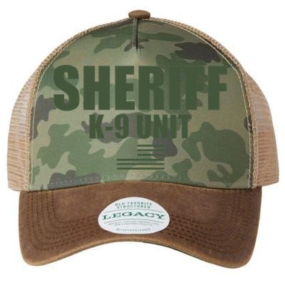 Sheriff K9 Unit Police Flag Uniform Legacy Tie Dye Trucker Hat