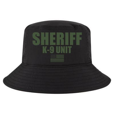 Sheriff K9 Unit Police Flag Uniform Cool Comfort Performance Bucket Hat