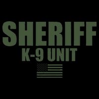 Sheriff K9 Unit Police Flag Uniform 7-Panel Snapback Hat