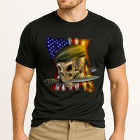 Skull Beret Military Cooling Performance Crew T-Shirt