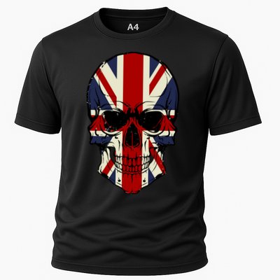 Skull Face British Flag Performance Shirt