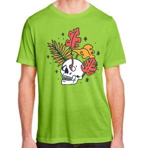 Skull Leaves Adult ChromaSoft Performance T-Shirt