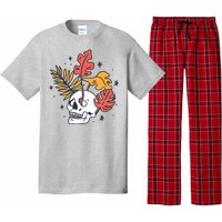 Skull Leaves Pajama Set