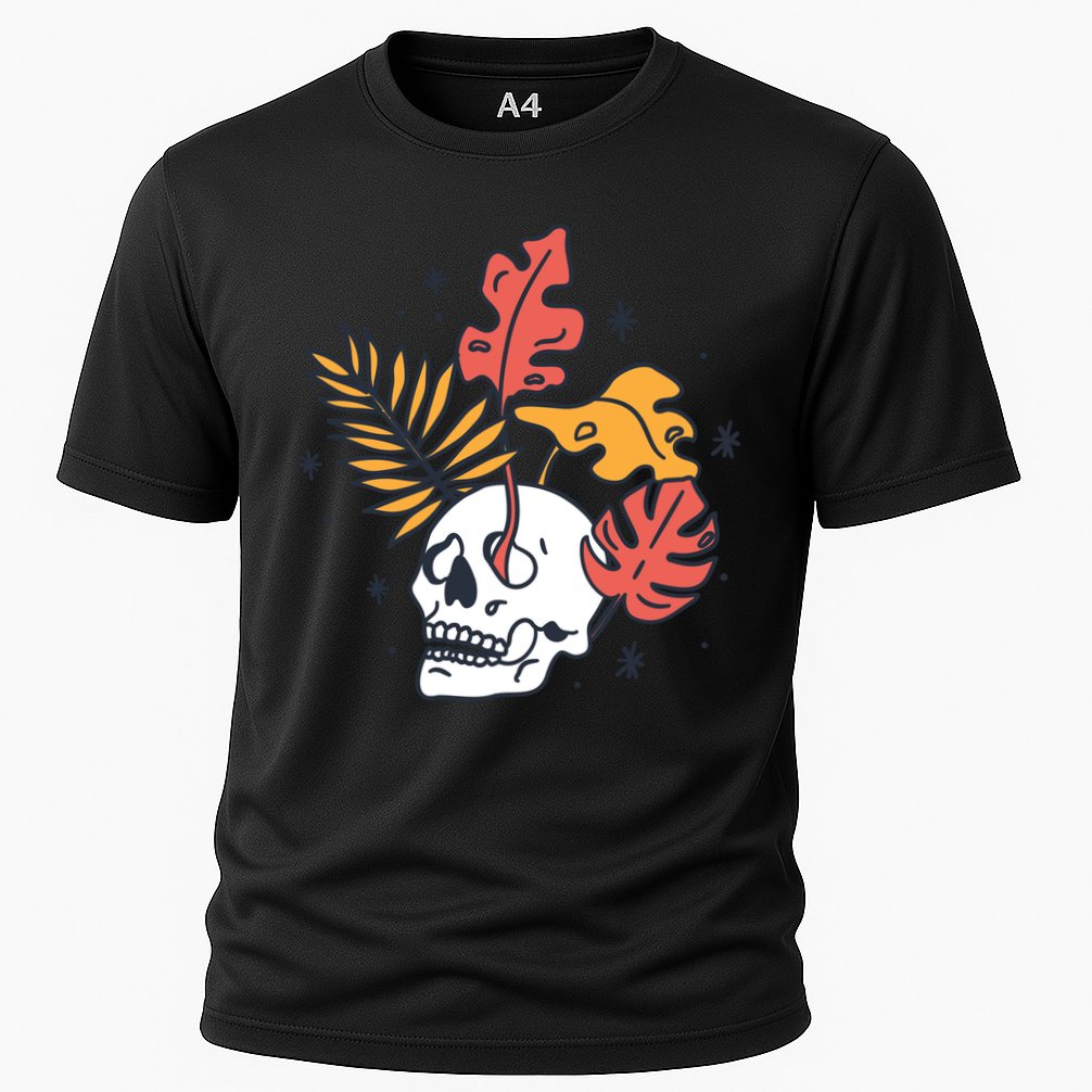 Skull Leaves Performance Shirt