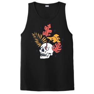 Skull Leaves PosiCharge Competitor Tank