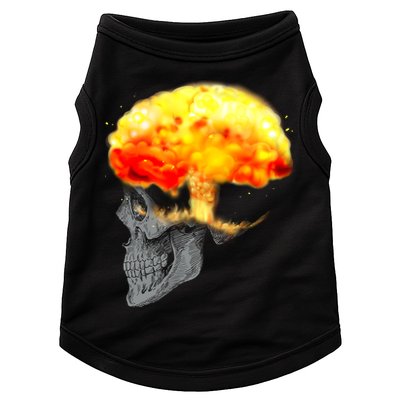 Skull Mind On Fire Doggie Tank