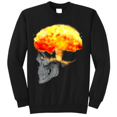 Skull Mind On Fire Sweatshirt