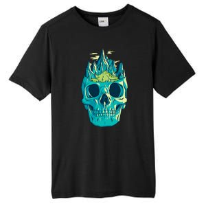 Skull Mountains Tall Fusion ChromaSoft Performance T-Shirt