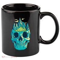 Skull Mountains 11oz C Handle Ceramic Mug