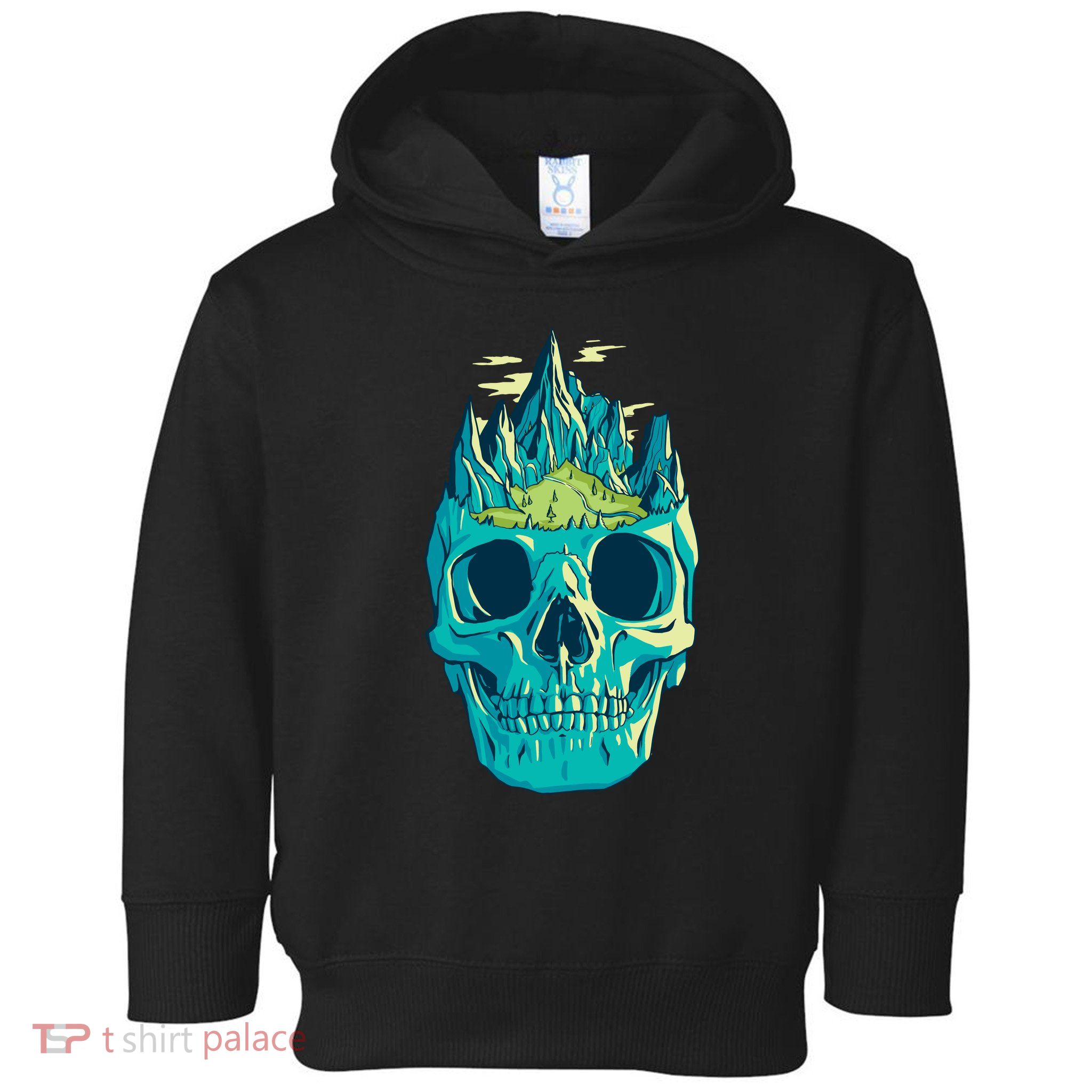 Skull Mountains Toddler Hoodie