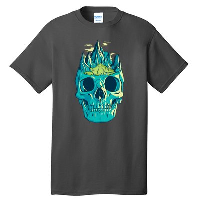 Skull Mountains Tall T-Shirt