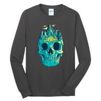 Skull Mountains Tall Long Sleeve T-Shirt