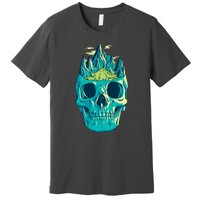 Skull Mountains Premium T-Shirt