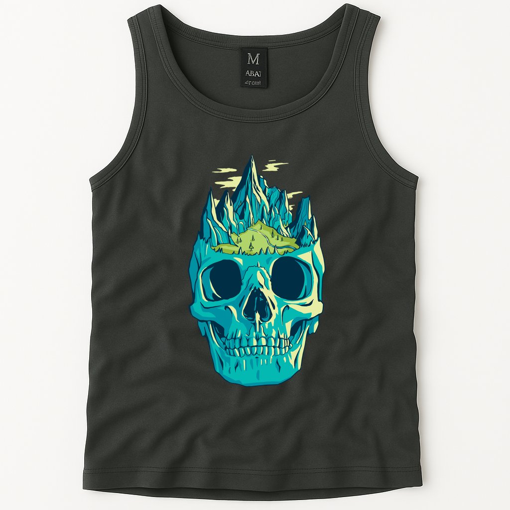Skull Mountains Tank Top