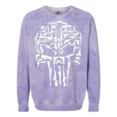 Skull Of Guns Colorblast Crewneck Sweatshirt