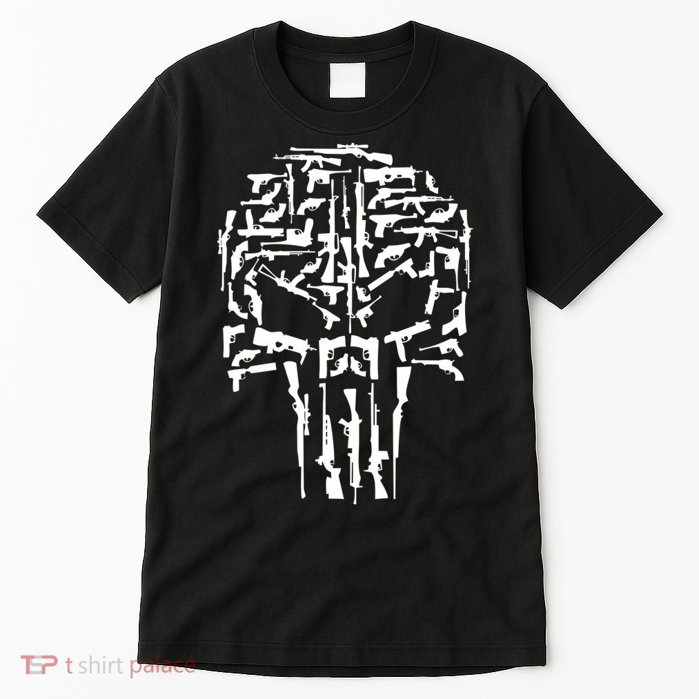 Skull Of Guns Tall T-Shirt